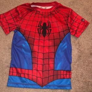 Boys UA Spider-Man Tee